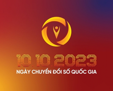 Bộ nhận diện Ngày Chuyển đổi số quốc gia năm 2023