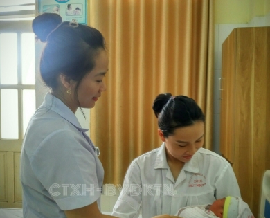 Bệnh viện Đa khoa huyện Thủy Nguyên hưởng ứng tuần lễ nuôi con bằng sữa mẹ